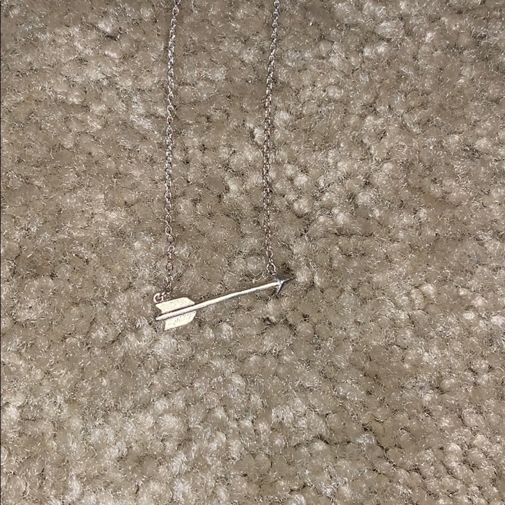 silver necklace
